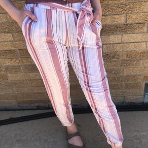 American Eagle Striped Pants